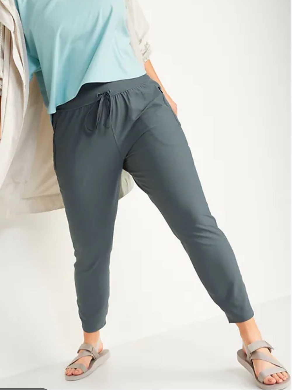High-Waisted PowerSoft Jogger Pants
